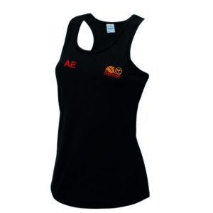 TNC Vest - Black - With Inititals - JC015