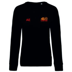 TNC - Ladies Sweatshirt - Black - With initials - KB481