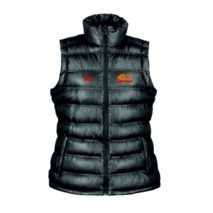 TNC - Ladies Bodywarmer - Black - With initials - RS193F